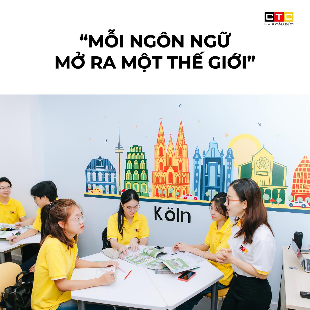 Học tiếng Đức không chỉ là ngôn ngữ mà còn là khám phá văn hóa