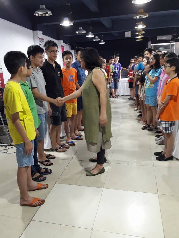 Một vài hình ảnh lớp học kĩ năng mềm tại Nhịp Cầu Du Học Đức -CTC