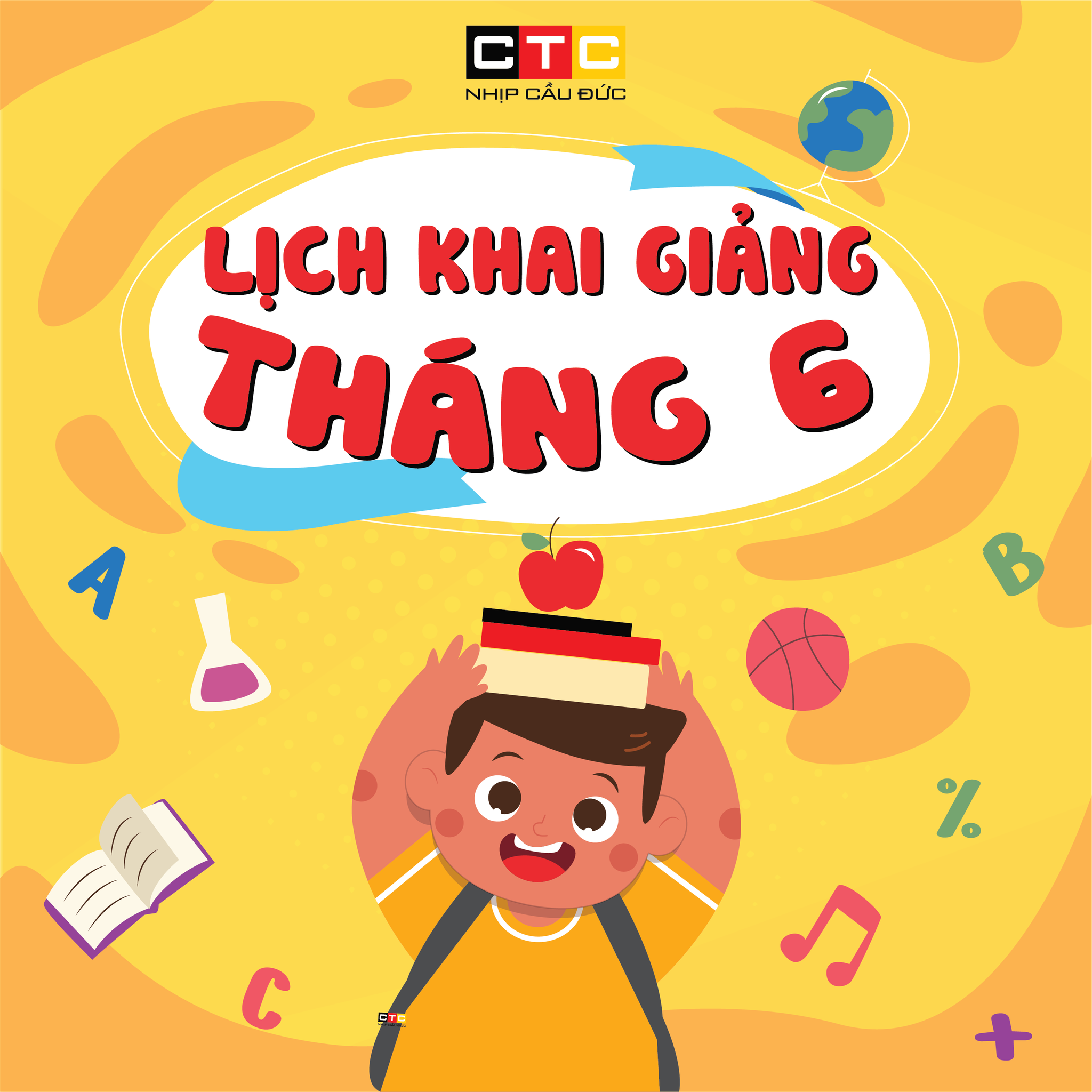 LỊCH KHAI GIẢNG THÁNG 06.2022