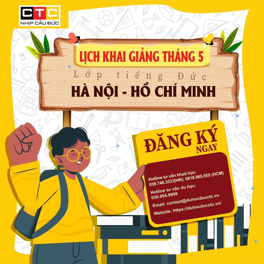 LỊCH KHAI GIẢNG THÁNG 05.2023