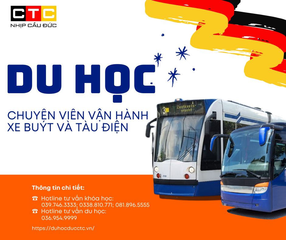 Chương trình đào tạo nghề Chuyên viên vận hành xe buýt và tàu điện