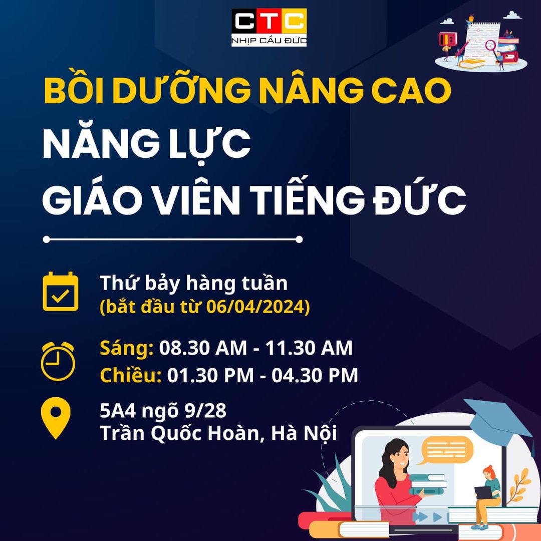 Tập huấn, bồi dưỡng nâng cao năng lực GV là hoạt động thường xuyên tại CTC.