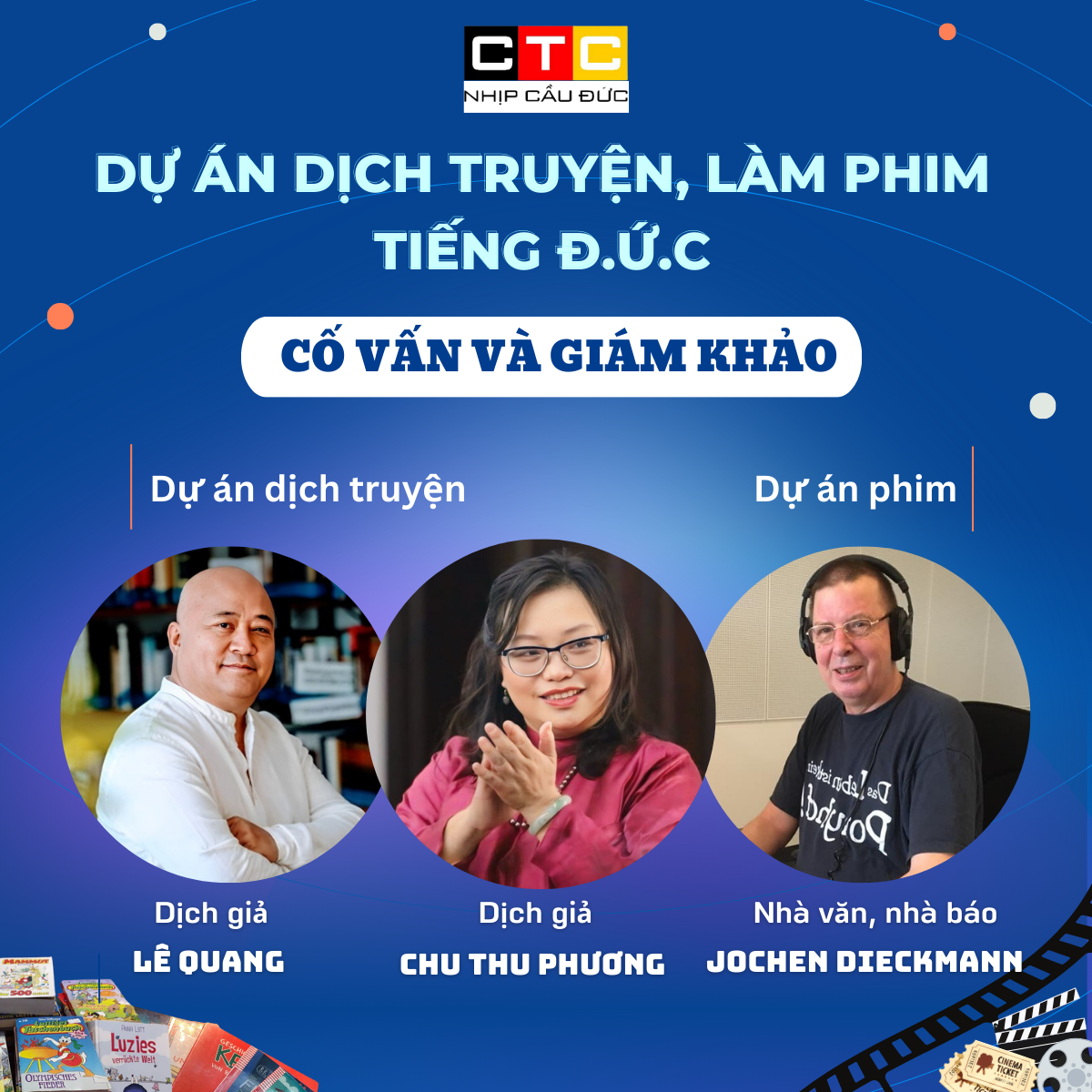 Dự án dịch truyện và lồng tiếng phim tiếng Đức