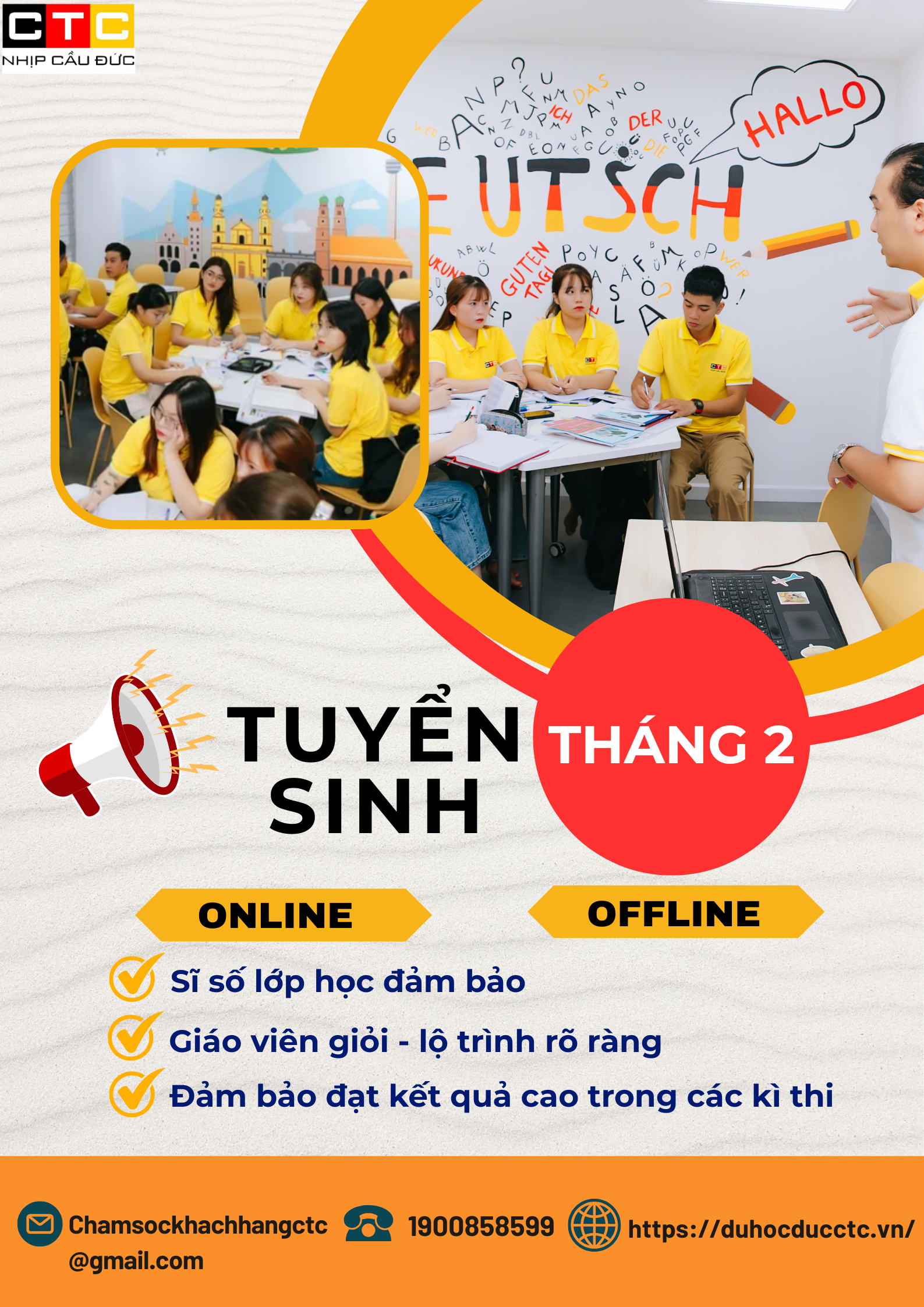 LỊCH KHAI GIẢNG THÁNG 2/2025