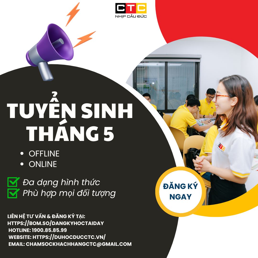 LỊCH KHAI GIẢNG THÁNG 5/2025