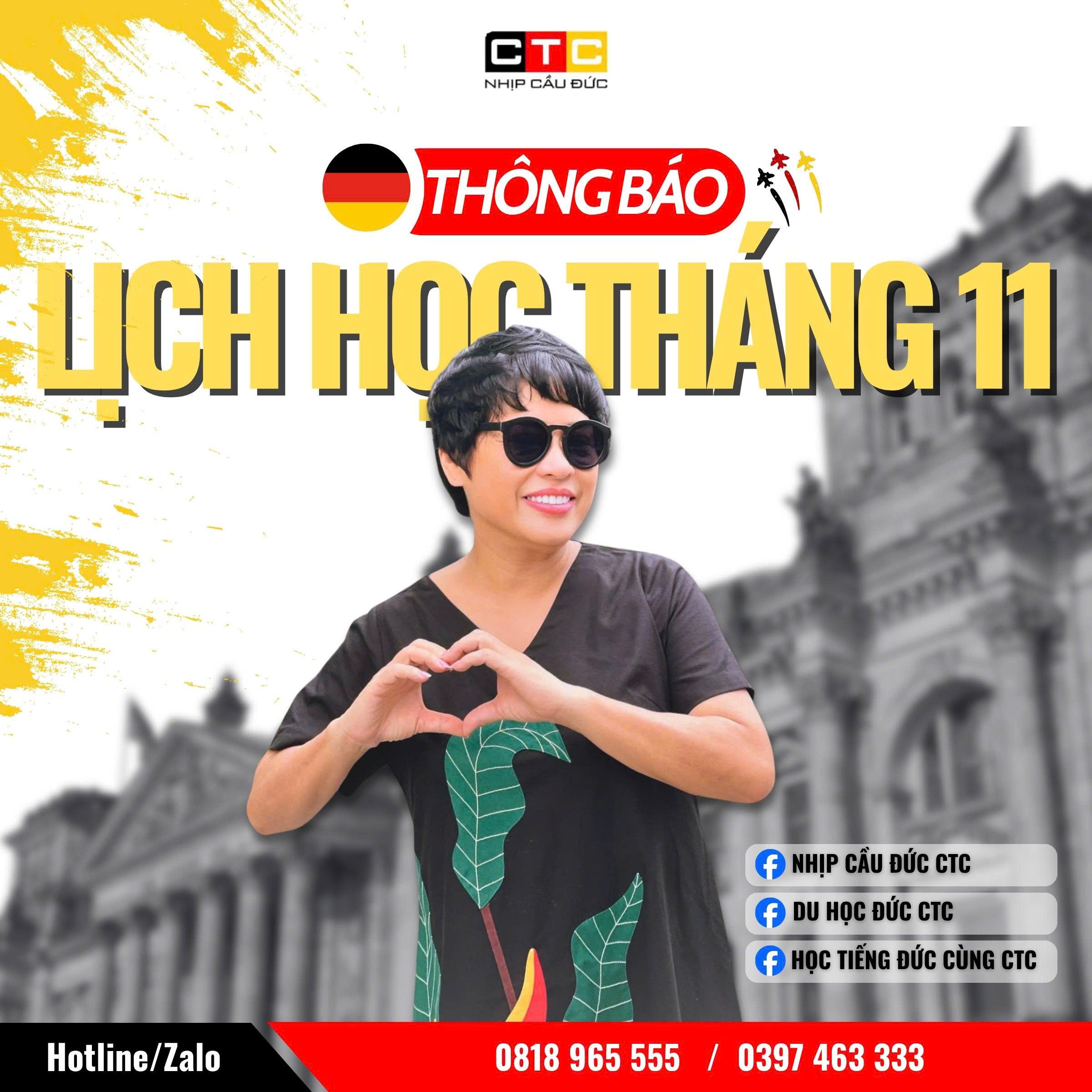 LỊCH KHAI GIẢNG THÁNG 11.2025
