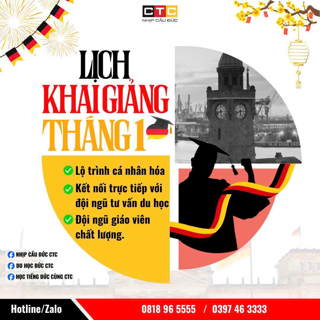 LỊCH KHAI GIẢNG THÁNG 01.2026