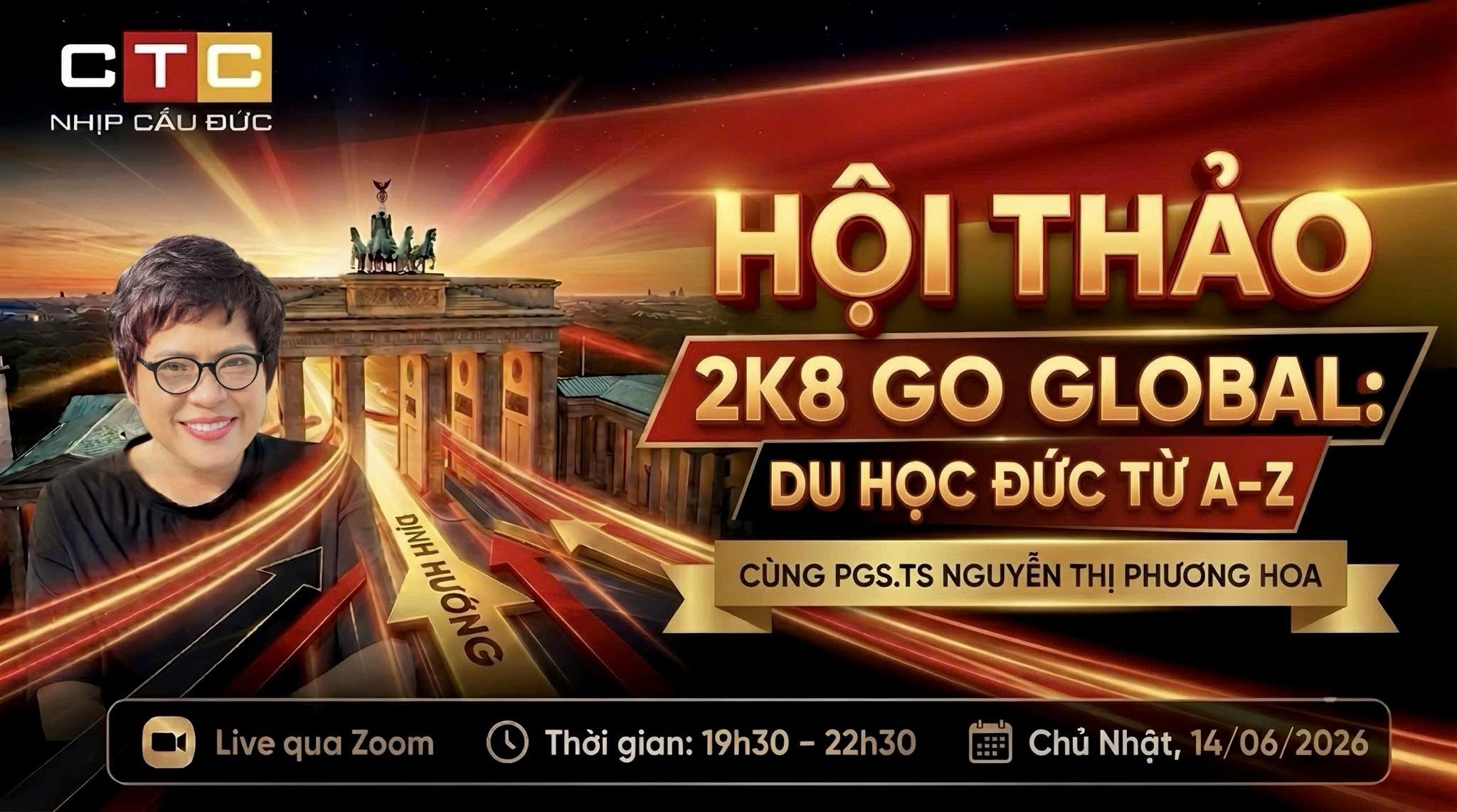 2K8 GO GLOBAL: TƯ VẤN DU HỌC ĐỨC TỪ A-Z