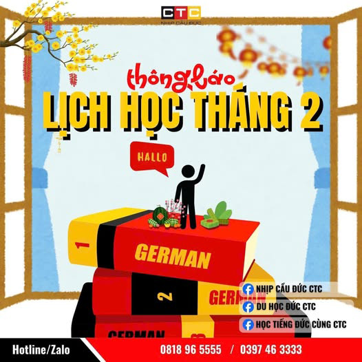 LỊCH KHAI GIẢNG THÁNG 02.2026