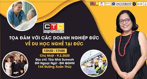 Tọa đàm cùng các doanh nghiệp Đức về du học nghề ở Đức