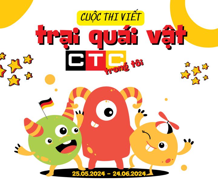 CHÍNH THỨC KHỞI ĐỘNG CUỘC THI VIẾT “TRẠI QUÁI VẬT CTC TRONG TÔI” HƯỚNG ĐẾN KỈ NIỆM 10 NĂM THÀNH LẬP CTC