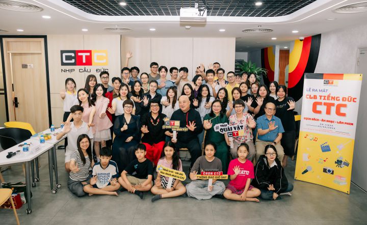 Ra mắt CLB Tiếng Đ.ứ.c tại CTC: Khi ngôn ngữ trở thành nhịp cầu chạm tới ước mơ
