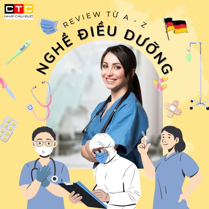 Du học nghề điều dưỡng Đức – Ngành học “siêu hot” với cơ hội định cư dài hạn