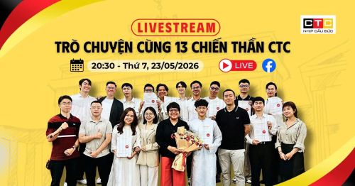 LIVESTREAM: TRÒ CHUYỆN CÙNG 13 CHIẾN THẦN CTC