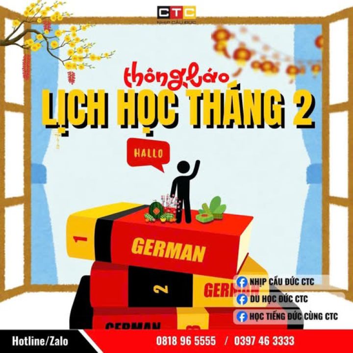LỊCH KHAI GIẢNG THÁNG 02.2026