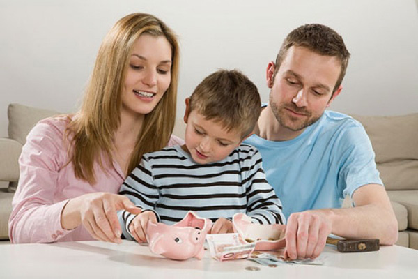 giáo dục con về tiền